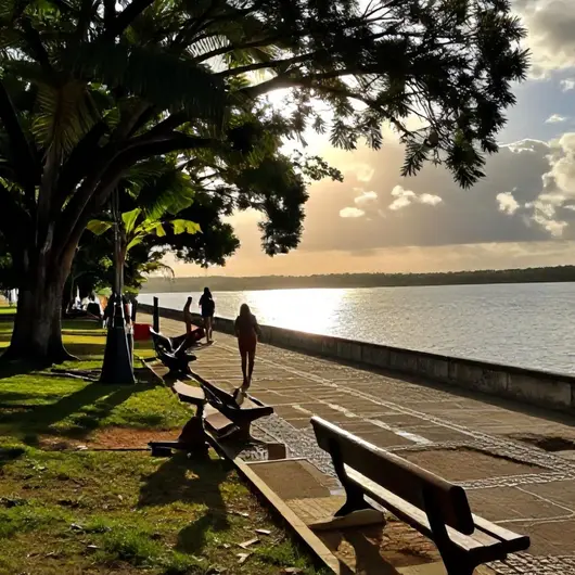 Descubra as Encantadoras Fotos da Orla Taumanan em Boa Vista Descubra as Encantadoras Fotos da Orla Taumanan em Boa Vista
