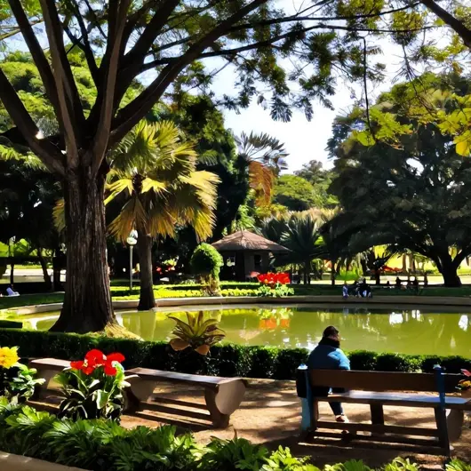 Encante-se com as Belas Imagens do Parque do Rio Branco