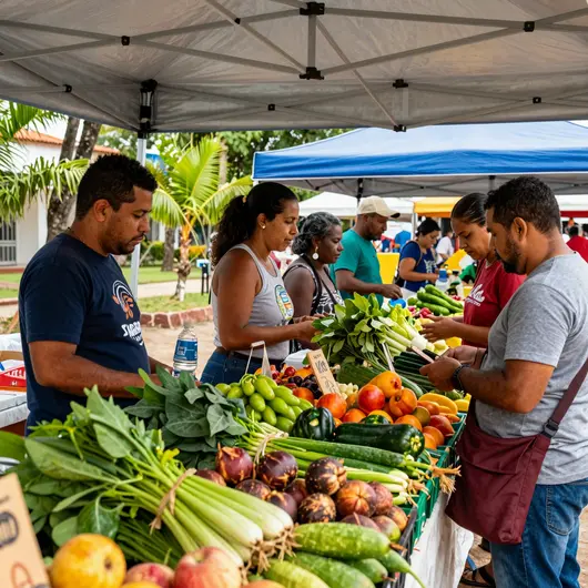 Feira Organica: Um Encontro de Sabores e Culturas