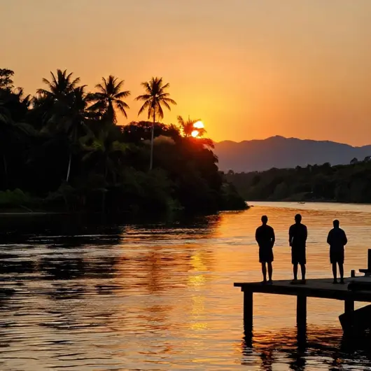 Melhores Lugares para Assistir ao Pôr do Sol no Rio Branco, Boa Vista - RR
