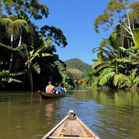 Passeio de Barco em Boa Vista