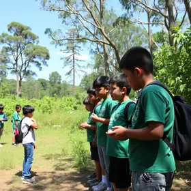 Alunos de escolas municipais participam de atividade especial no Bosque dos Papagaios Prefeitura Municipal de Boa Vista